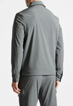 Technical Cargo Jacket - Charcoal Grey^Manière De Voir Discount