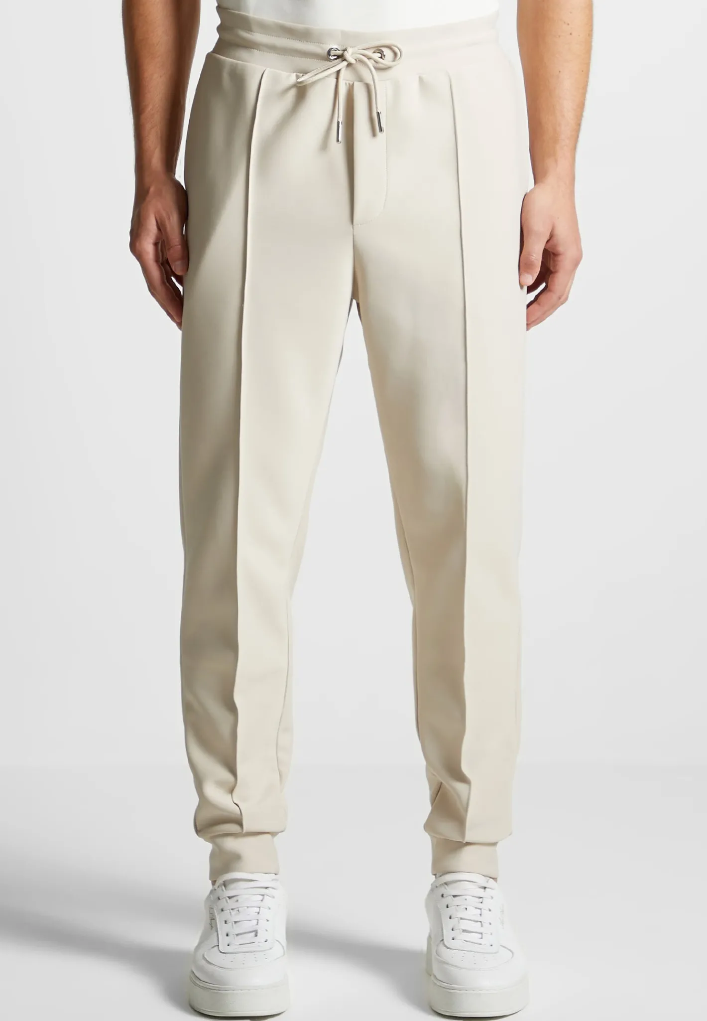 Éternel Neoprene Tapered Fit Pintuck Joggers -^Manière De Voir Clearance