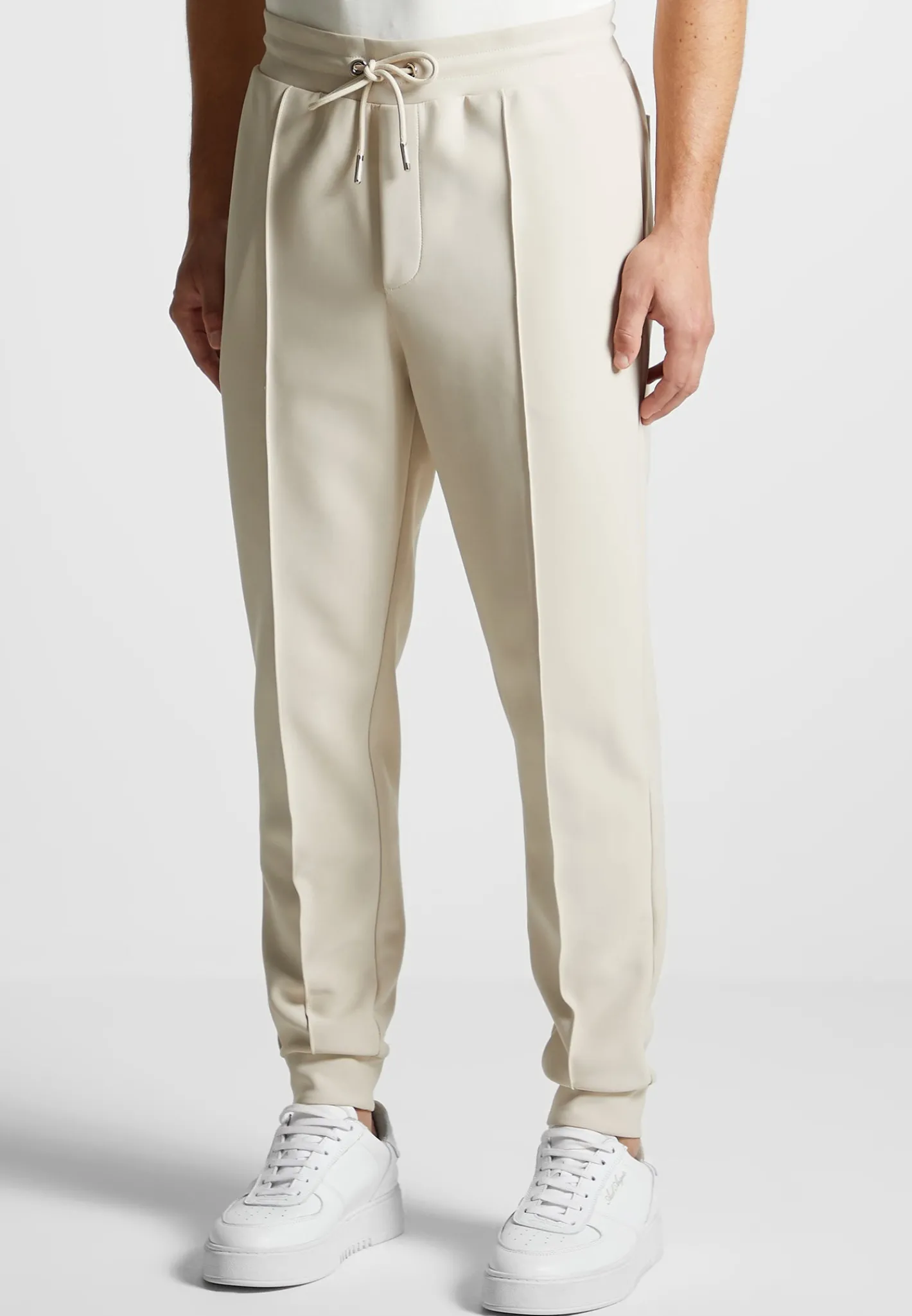 Éternel Neoprene Tapered Fit Pintuck Joggers -^Manière De Voir Clearance