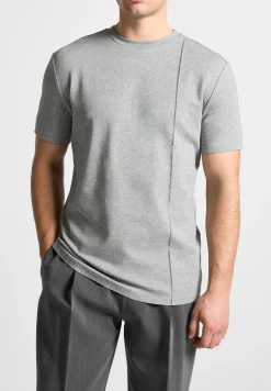 Éternel Slim Fit Cotton T-Shirt with Pintuck -^Manière De Voir Outlet