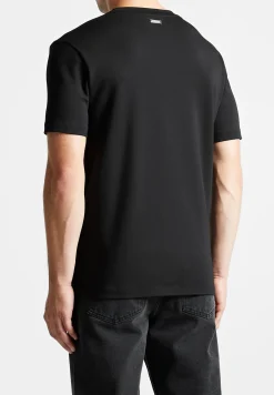 Éternel Slim Fit Cotton T-Shirt with Pintuck -^Manière De Voir Discount