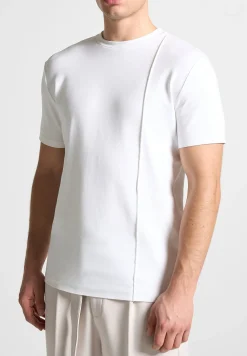 Éternel Slim Fit Cotton T-Shirt with Pintuck -^Manière De Voir Online
