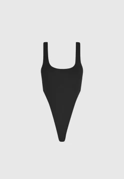 Éternelle High Leg Bodysuit -^Manière De Voir Sale