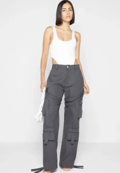 Éternelle High Leg Bodysuit - Off White^Manière De Voir Clearance