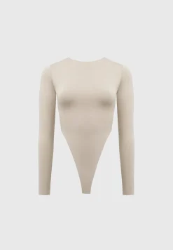 Éternelle High Leg Long Sleeve Bodysuit -^Manière De Voir Discount