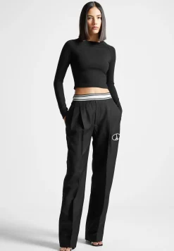 Éternelle Long Sleeve Crop Top -^Manière De Voir Online