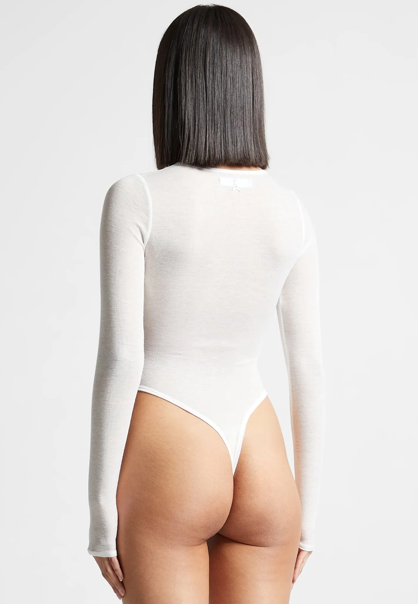 Éternelle Sheer Long Sleeve Bodysuit -^Manière De Voir Discount