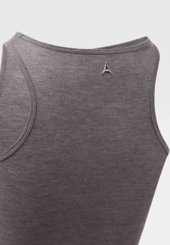 Éternelle Sheer Racer Neck Bodysuit -^Manière De Voir Discount