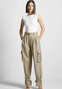 Éternelle Wide Shoulder Bodysuit - Off White^Manière De Voir Discount