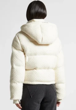 Textured Knit Puffer Jacket -^Manière De Voir New
