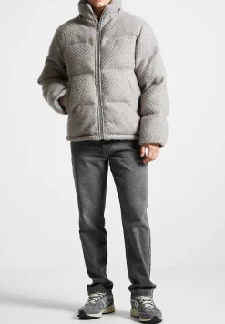 Textured Knit Puffer Jacket -^Manière De Voir Online