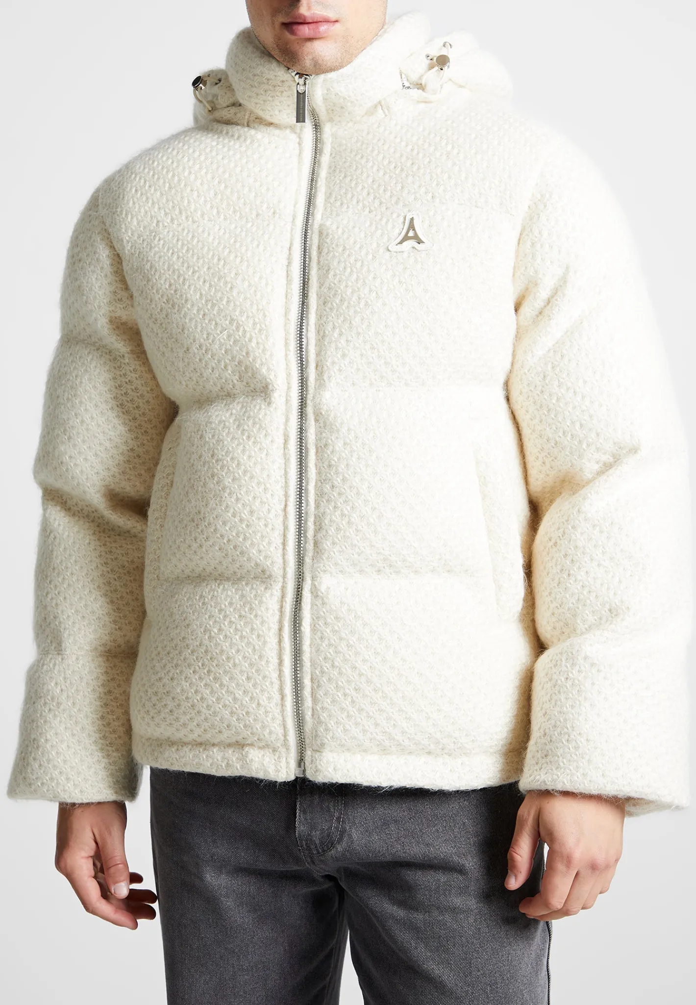 Textured Knit Puffer Jacket -^Manière De Voir Discount