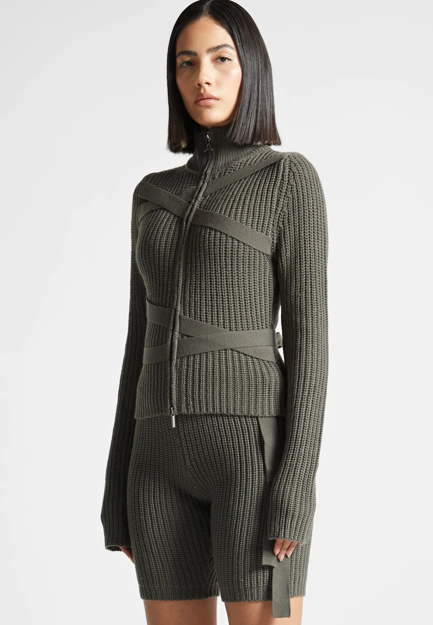 Tie-Up Knitted Cardigan -^Manière De Voir Best