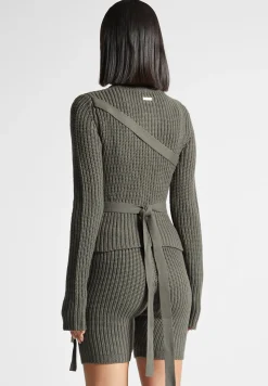Tie-Up Knitted Cardigan -^Manière De Voir Best
