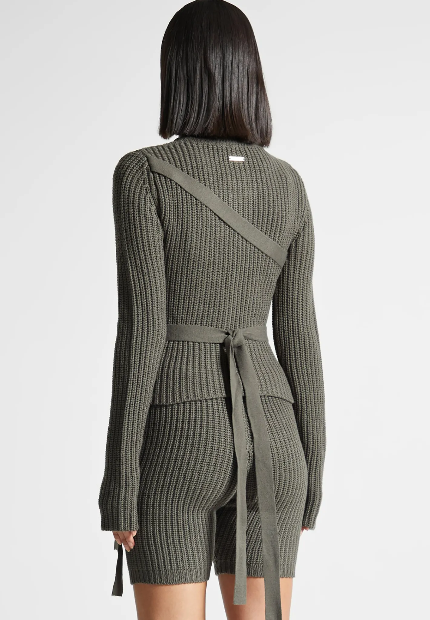 Tie-Up Knitted Cardigan -^Manière De Voir Best