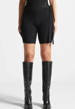 Tie-Up Knitted Cycling Shorts -^Manière De Voir Hot