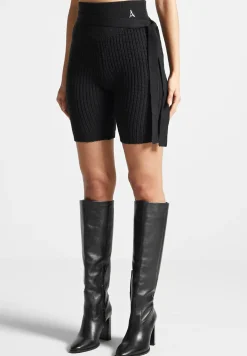 Tie-Up Knitted Cycling Shorts -^Manière De Voir Hot