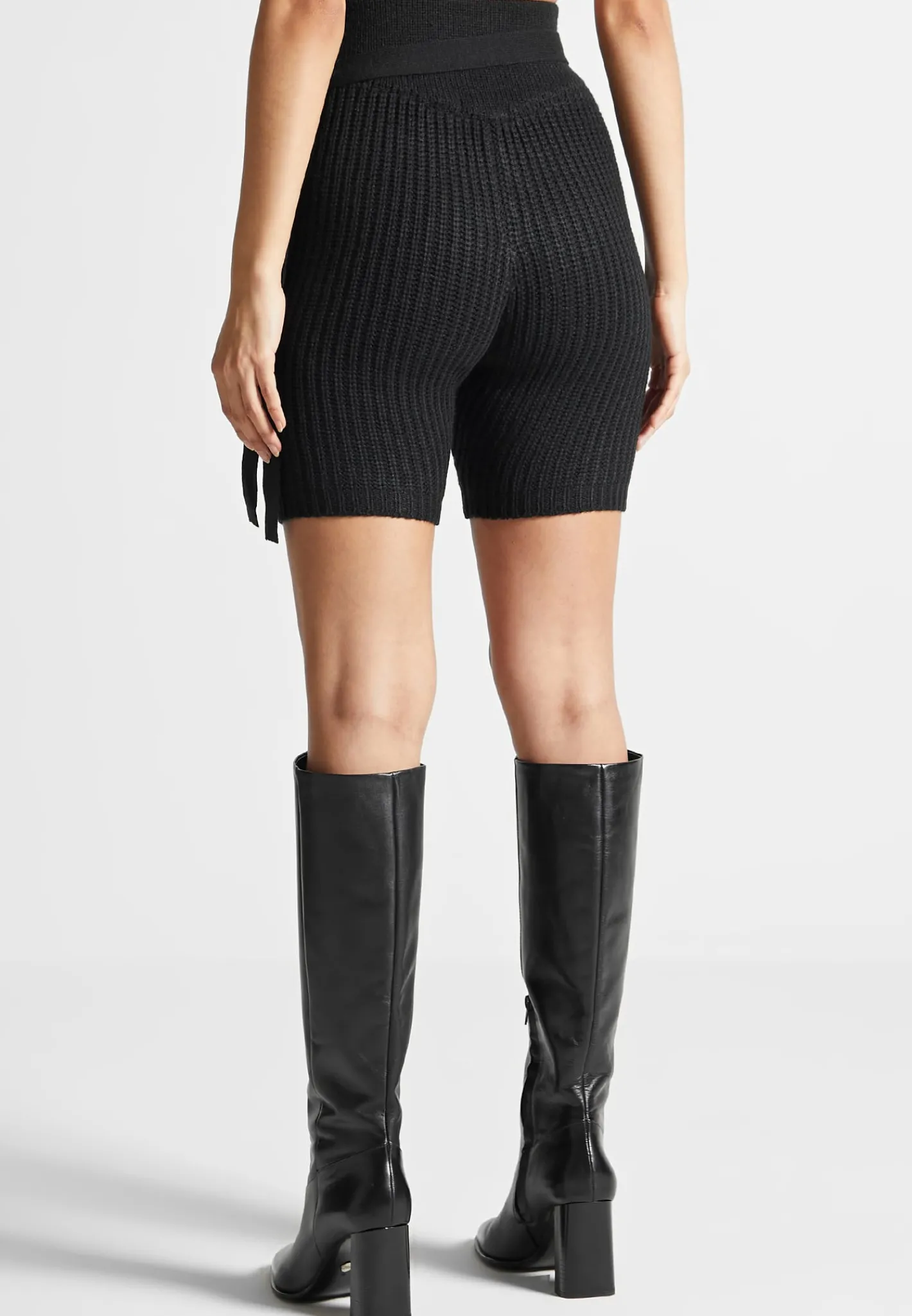 Tie-Up Knitted Cycling Shorts -^Manière De Voir Hot