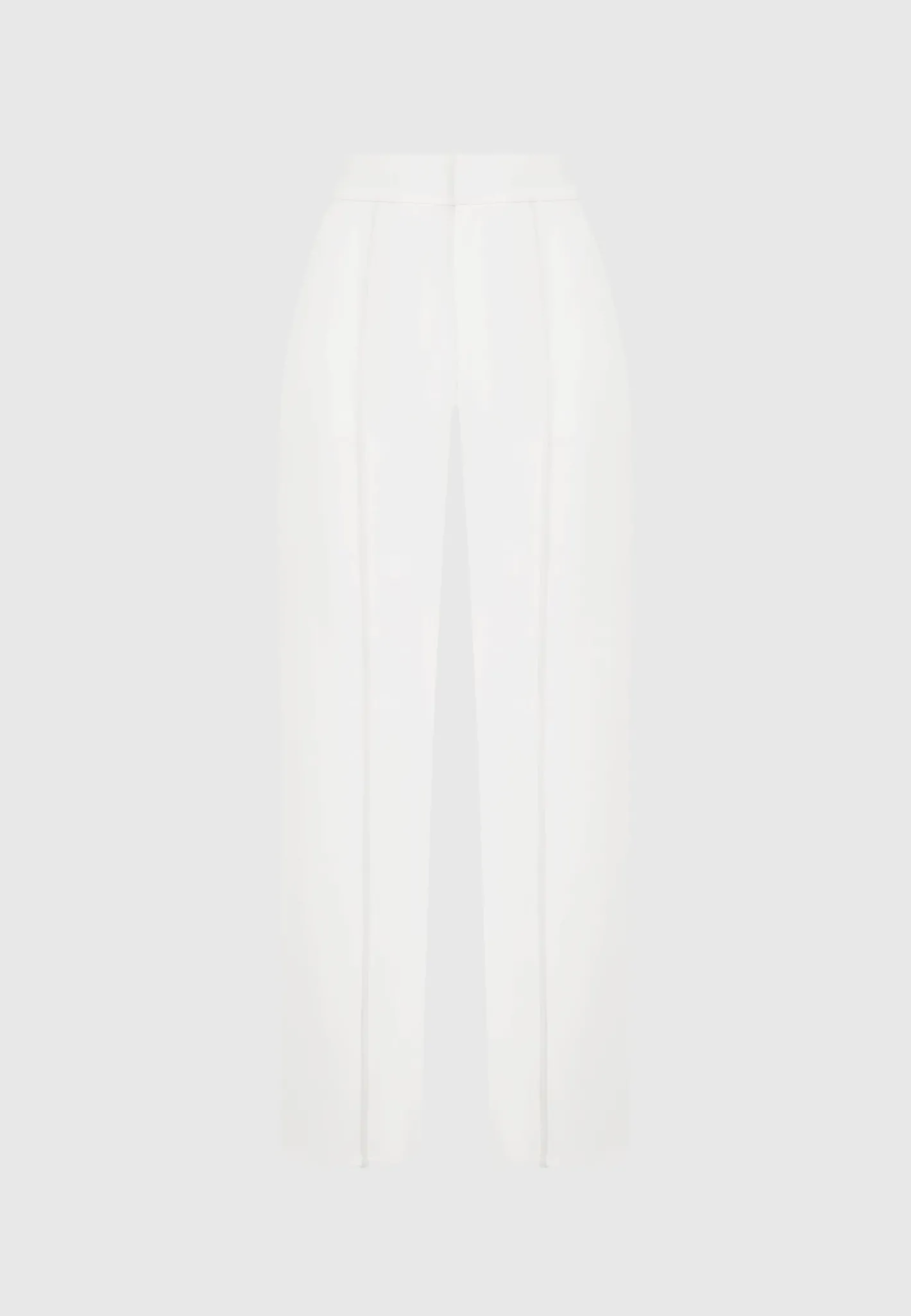Trousers with Vegan Leather Pintuck -^Manière De Voir Discount