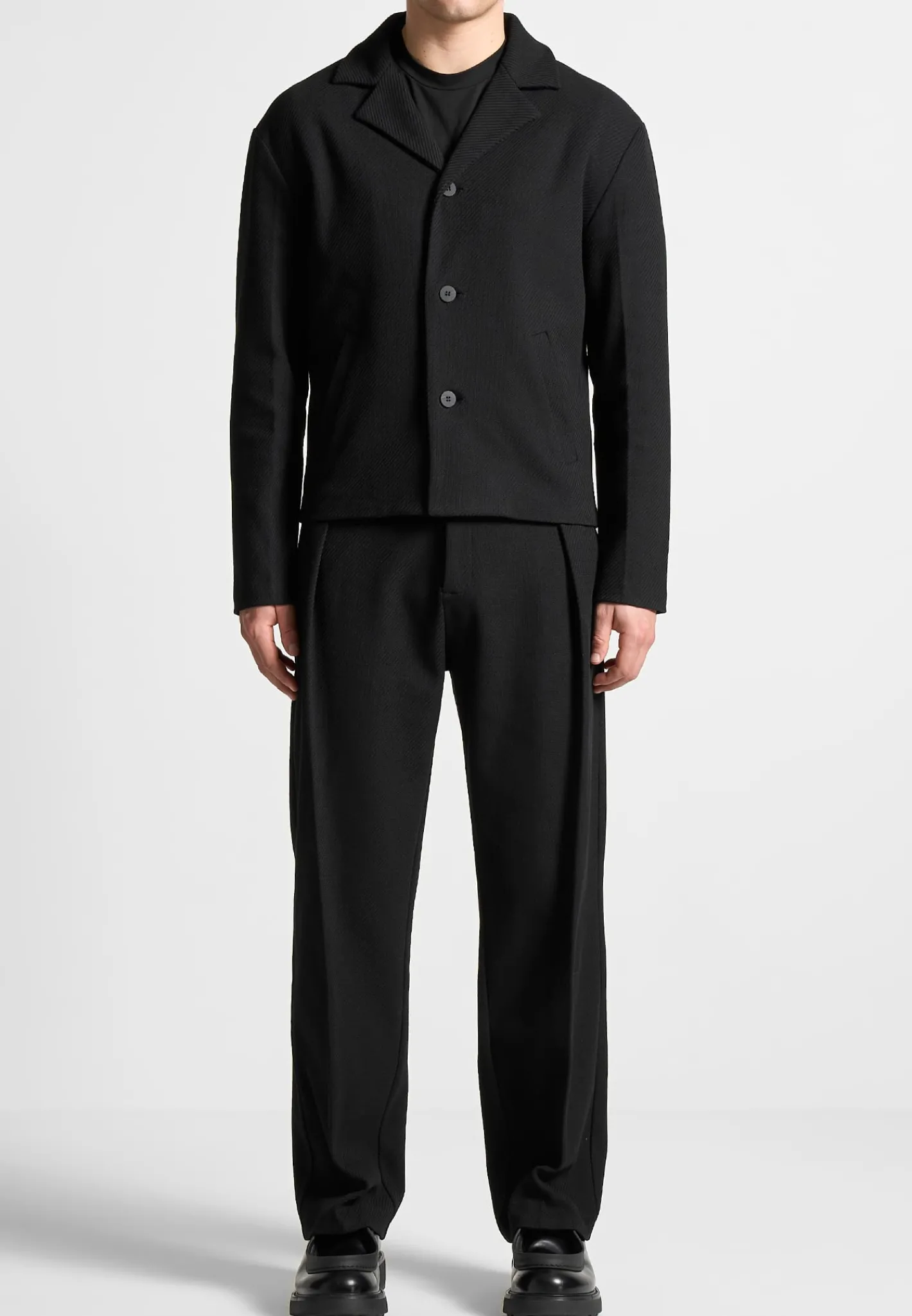 Twill Regular Trousers with Pleat -^Manière De Voir Best