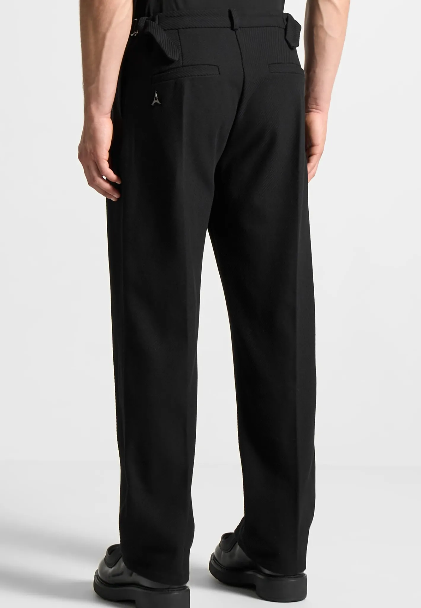 Twill Regular Trousers with Pleat -^Manière De Voir Best