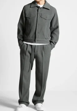 Twill Trousers With Belt -^Manière De Voir Discount