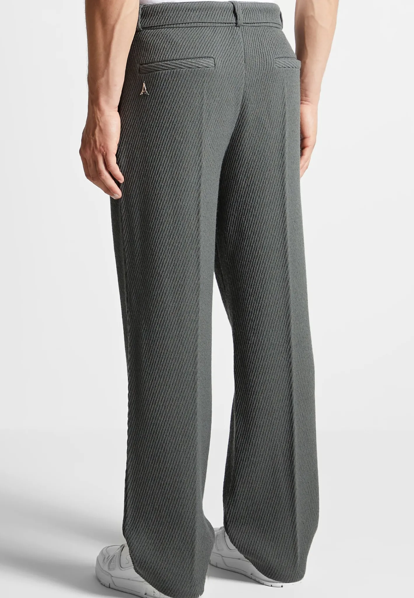 Twill Trousers With Belt -^Manière De Voir Discount