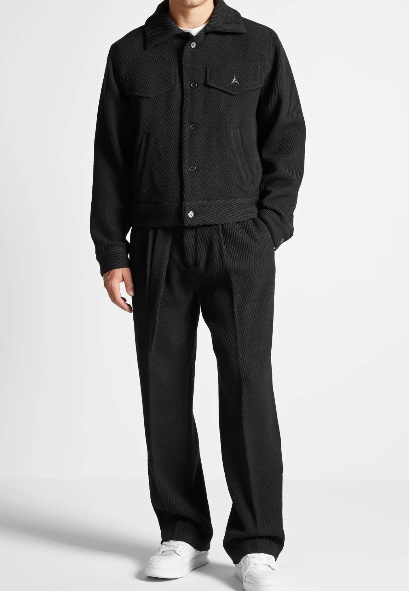 Twill Trousers With Belt -^Manière De Voir Hot
