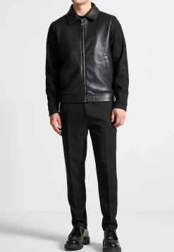 Vegan Leather & Suede Jacket -^Manière De Voir Fashion