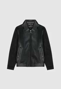 Vegan Leather & Suede Jacket -^Manière De Voir Fashion