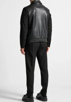 Vegan Leather & Suede Jacket -^Manière De Voir Fashion