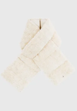 Vegan Leather and Plush Puffer Scarf -^Manière De Voir Discount