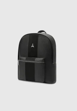 Vegan Leather Backpack with Suede Panel -^Manière De Voir Clearance
