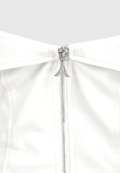 Vegan Leather Biker Corset -^Manière De Voir New