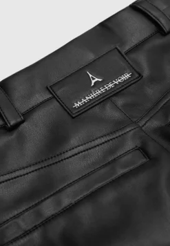 Vegan Leather Biker Trousers -^Manière De Voir Clearance