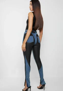 Vegan Leather Contour Skinny Jeans -^Manière De Voir Best