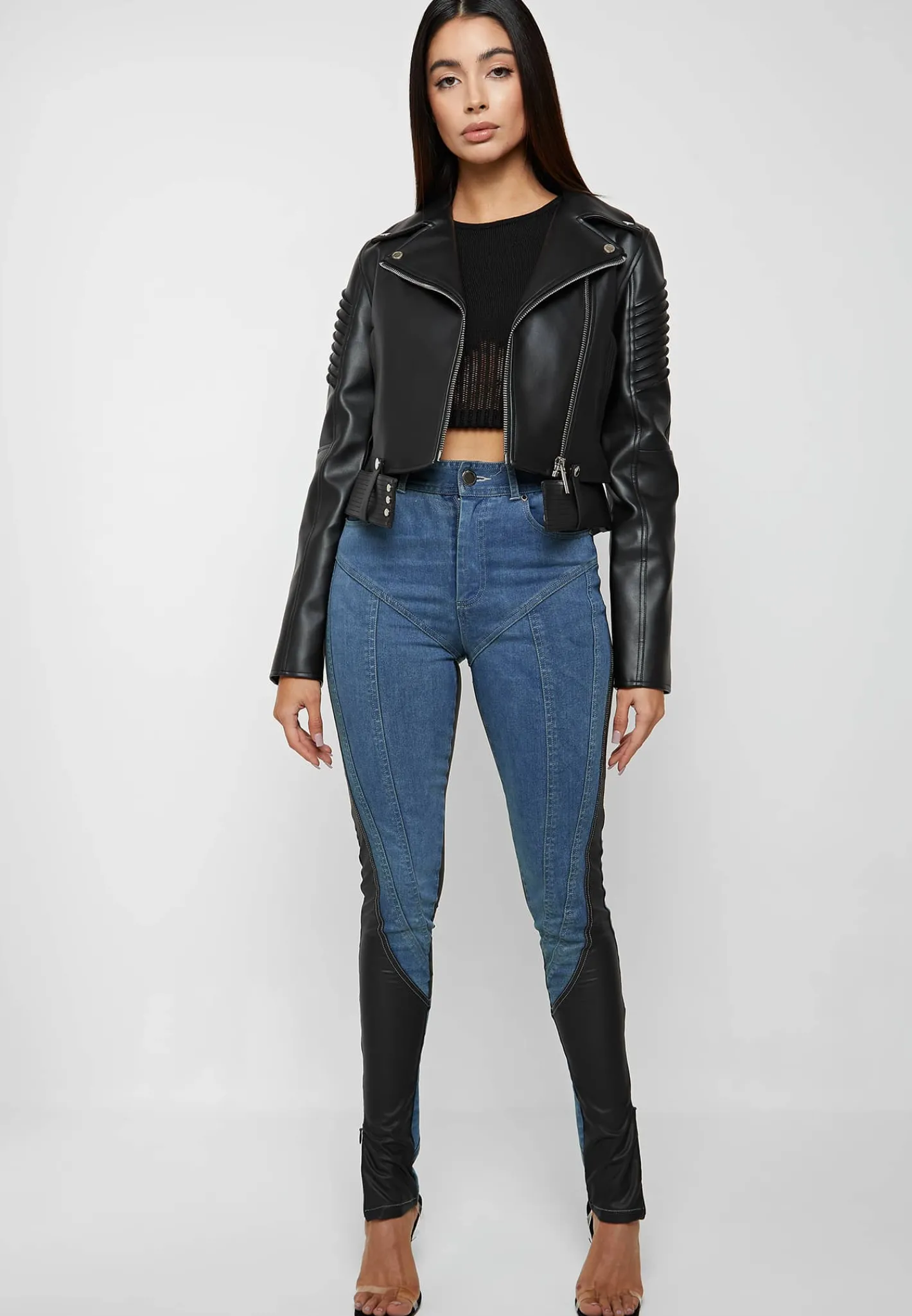 Vegan Leather Contour Skinny Jeans -^Manière De Voir Best