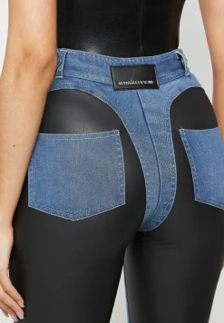 Vegan Leather Contour Skinny Jeans -^Manière De Voir Best