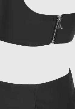 Vegan Leather Corset Mini Dress -^Manière De Voir New