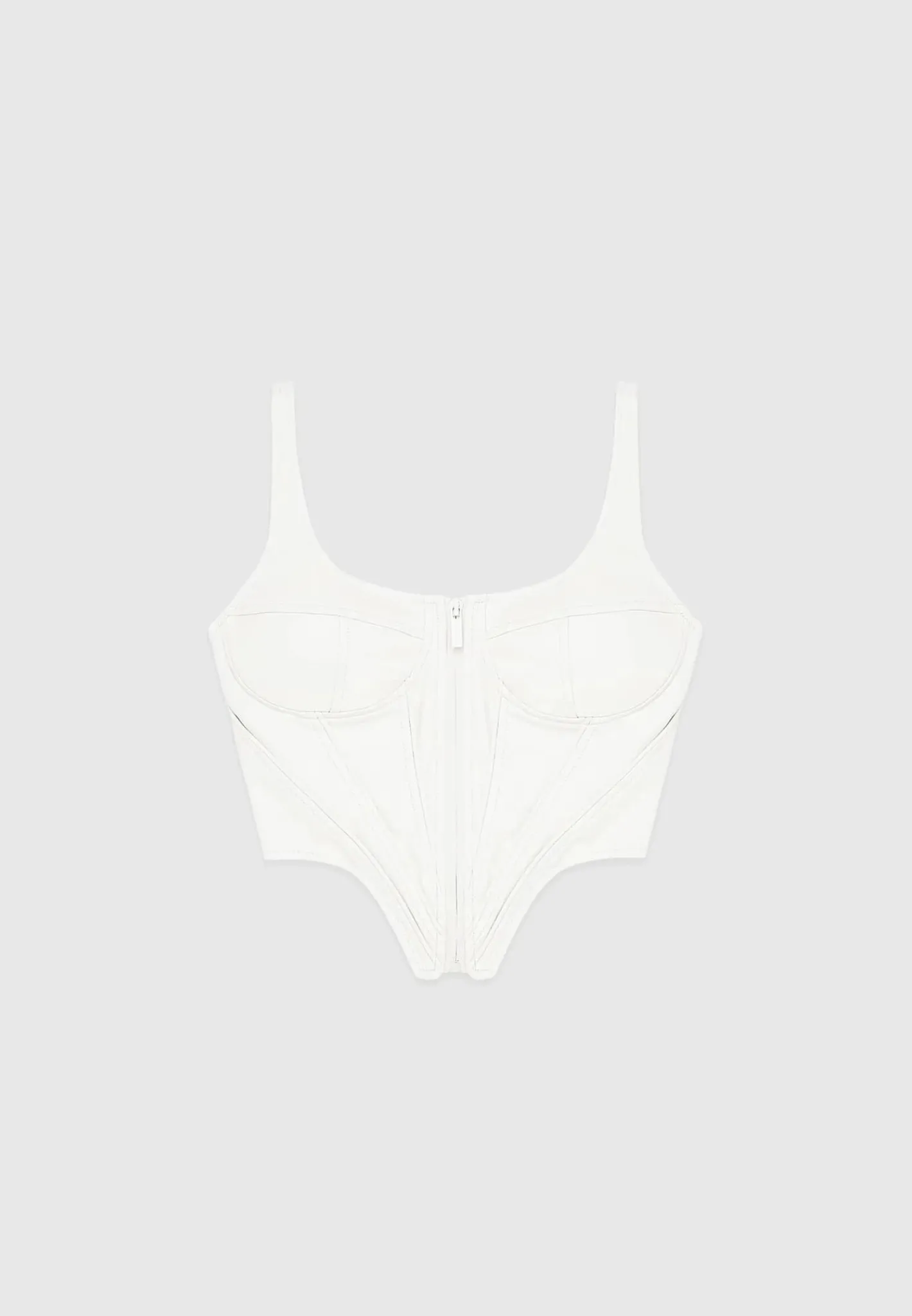 Vegan Leather Corset Top -^Manière De Voir Outlet