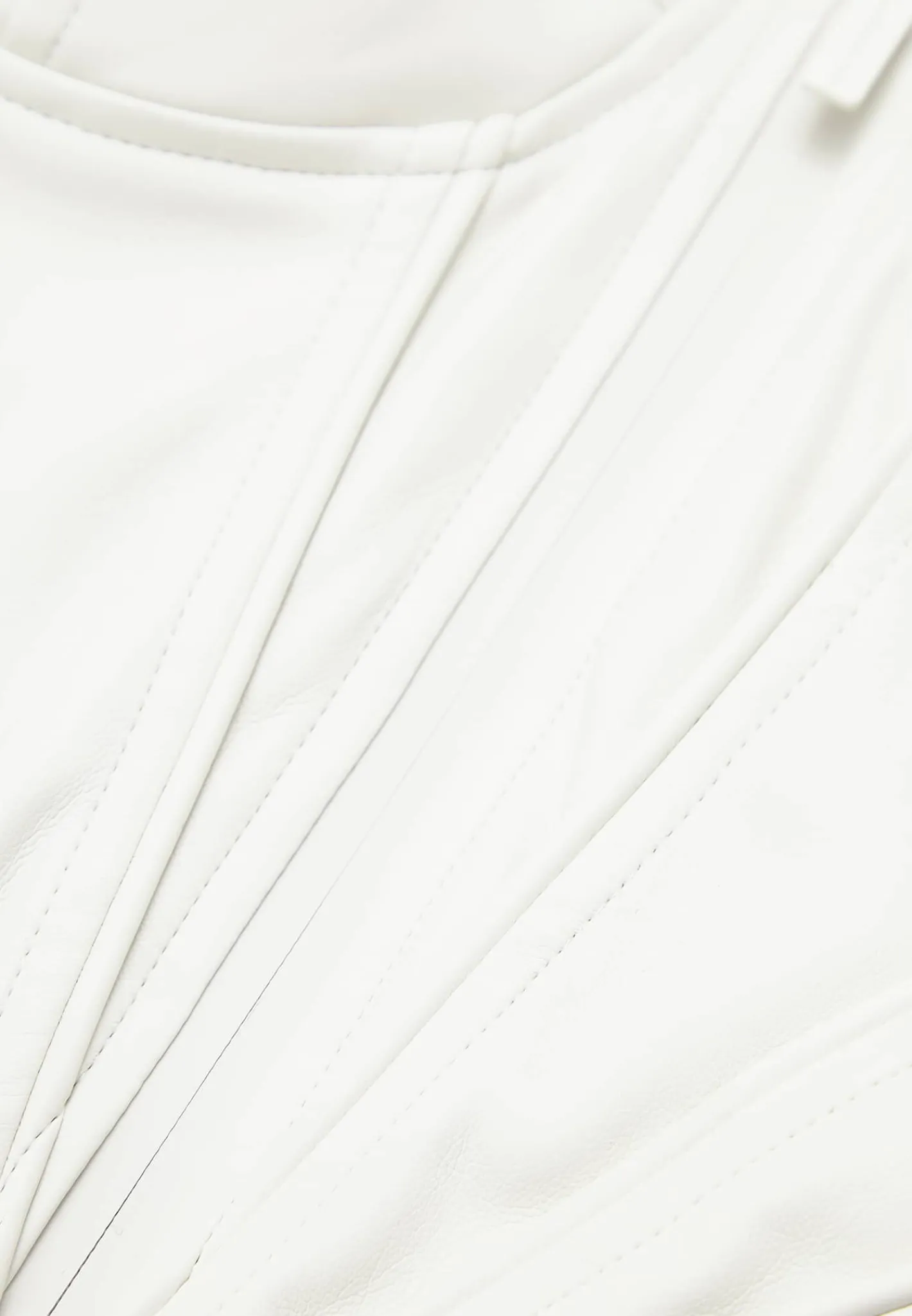 Vegan Leather Corset Top -^Manière De Voir Outlet