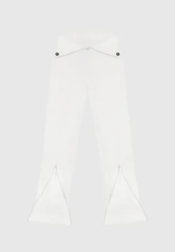 Vegan Leather Corset Zip Trousers -^Manière De Voir Fashion