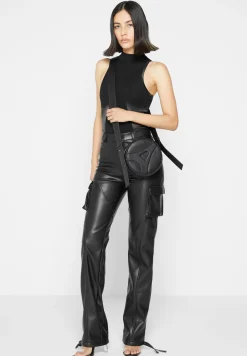 Vegan Leather Embossed Eiffel Bag -^Manière De Voir Hot