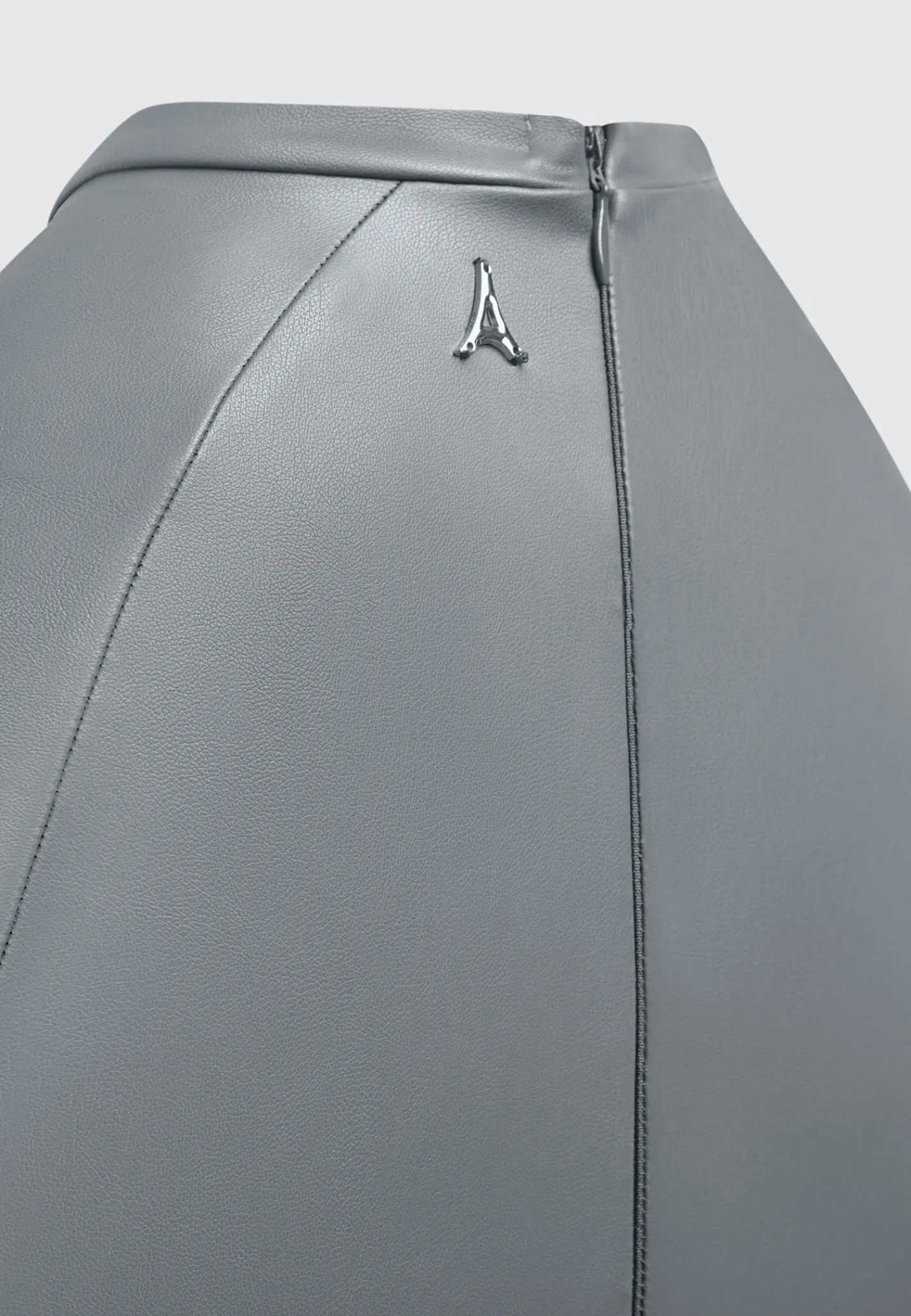 Vegan Leather Gathered Dress -^Manière De Voir Online
