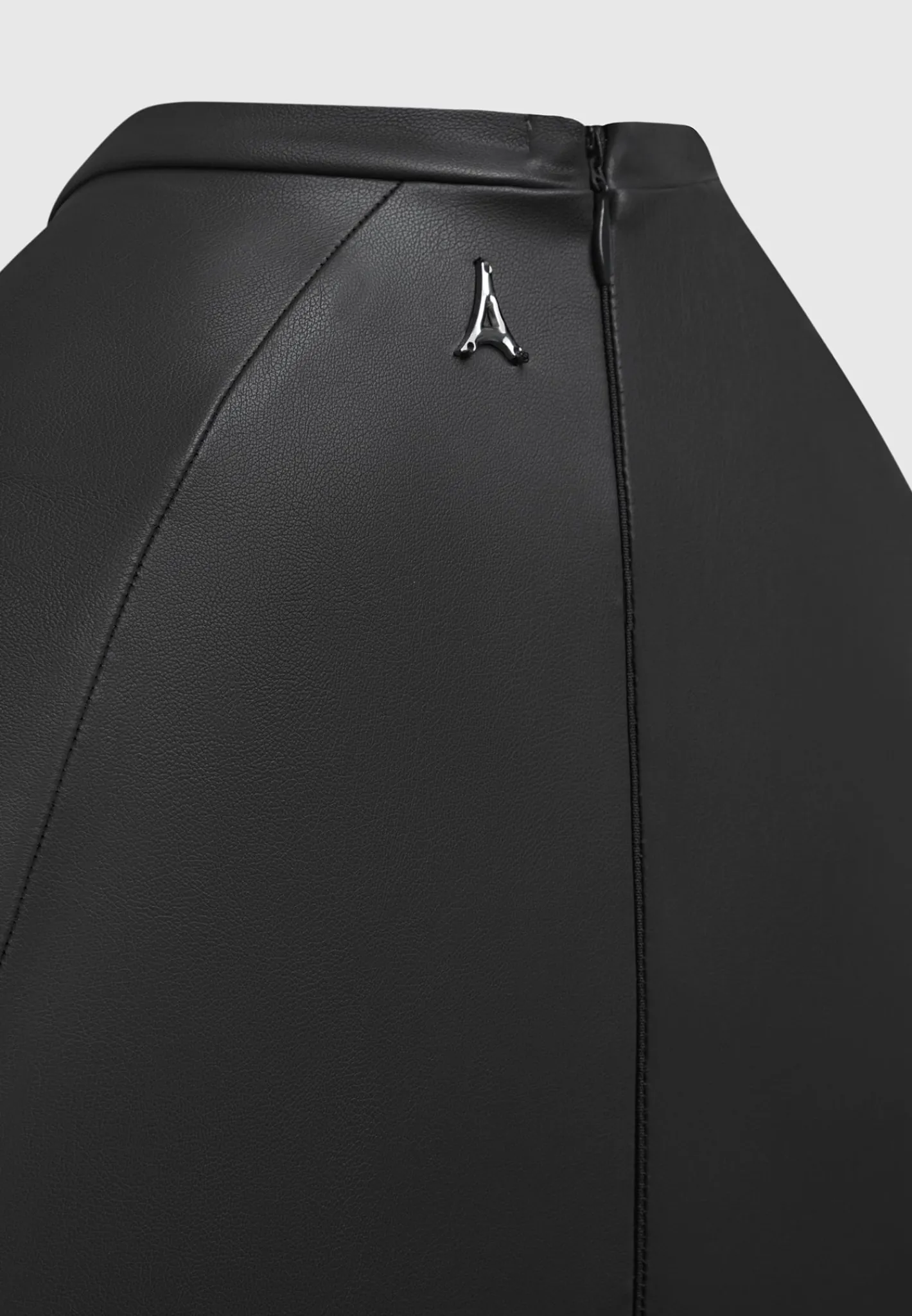 Vegan Leather Gathered Dress -^Manière De Voir Outlet