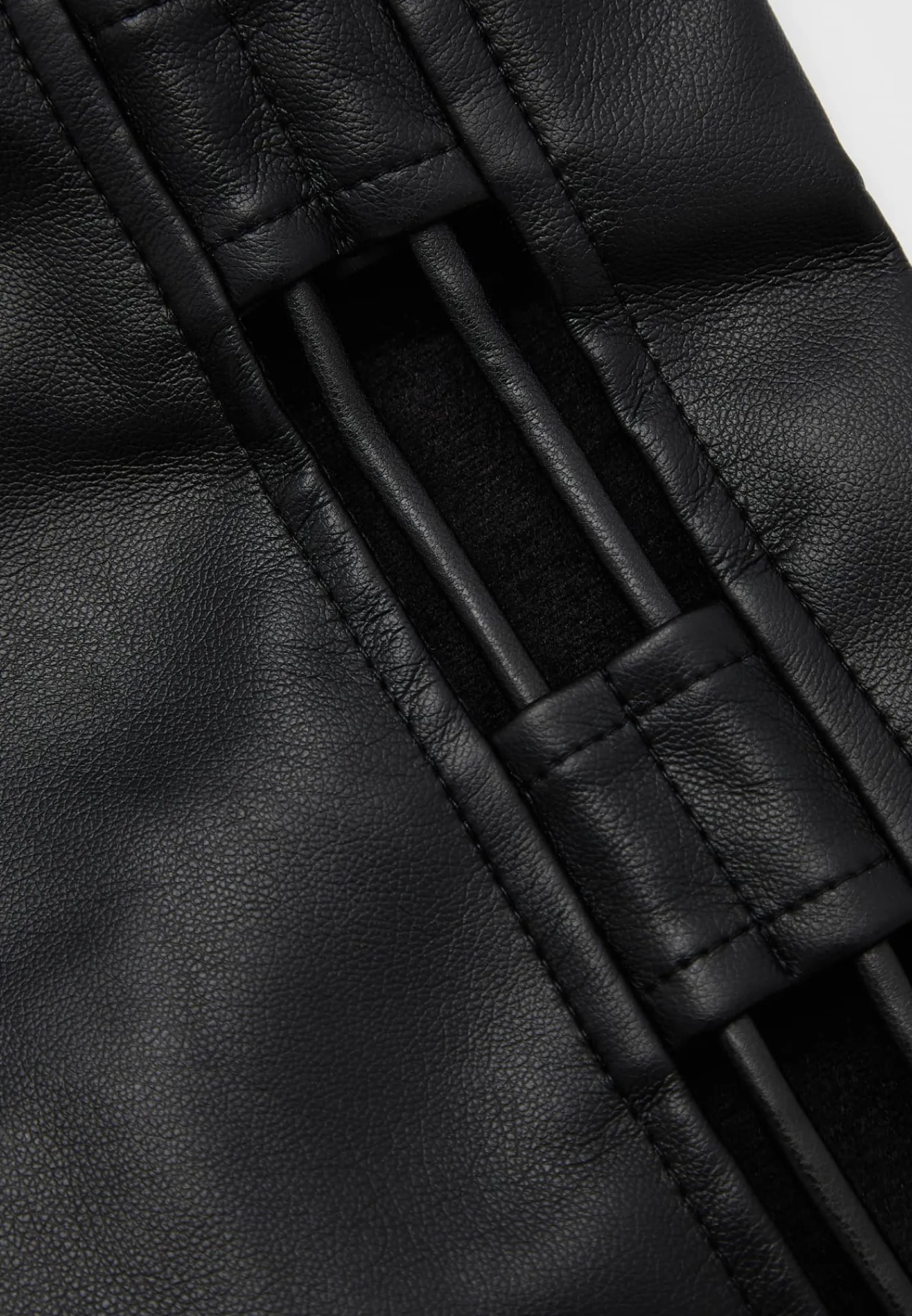 Vegan Leather Lace Up Trousers -^Manière De Voir Online