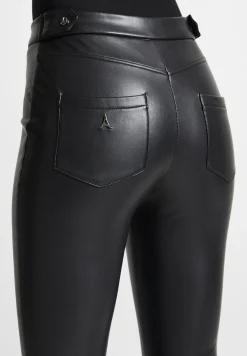 Vegan Leather Mini Flared Leggings -^Manière De Voir New