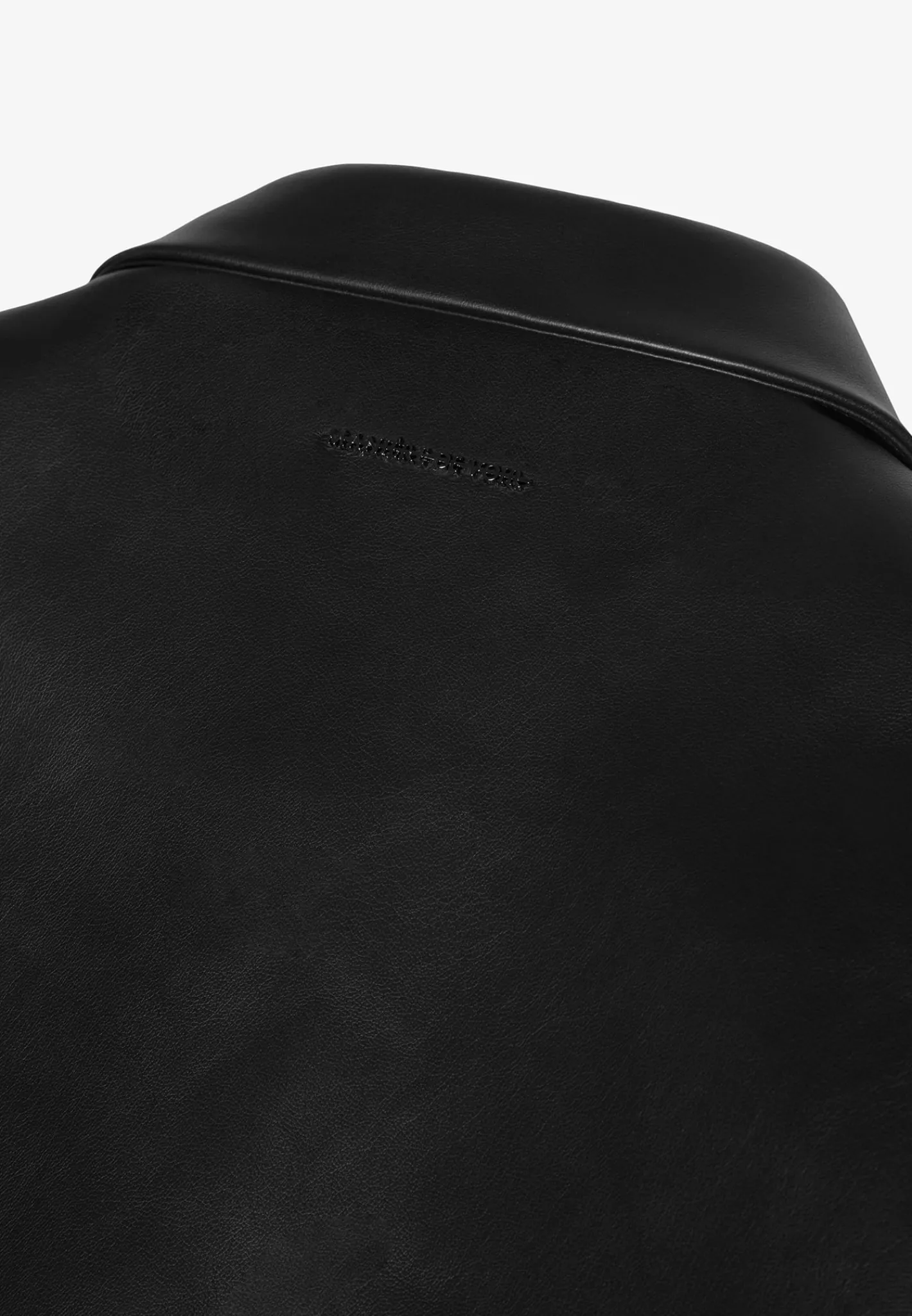 Vegan Leather Shirt Jacket -^Manière De Voir Clearance