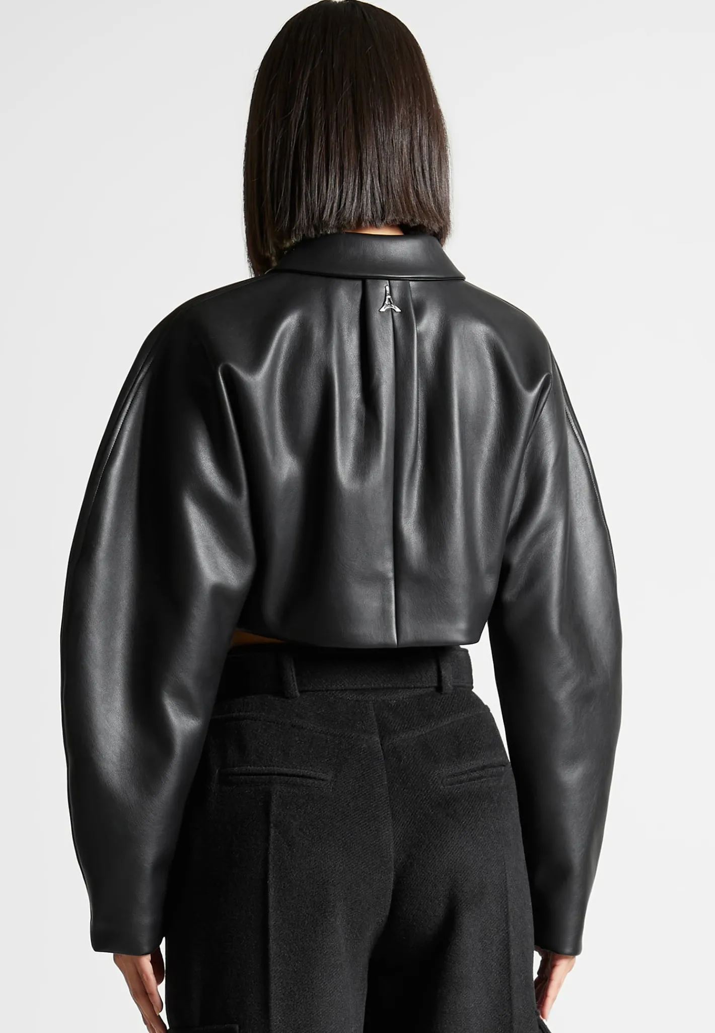 Vegan Leather Super Cropped Jacket -^Manière De Voir Sale