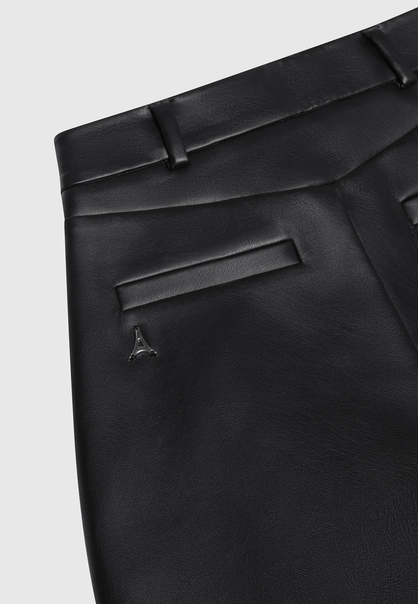 Vegan Leather Tailored City Shorts -^Manière De Voir Discount